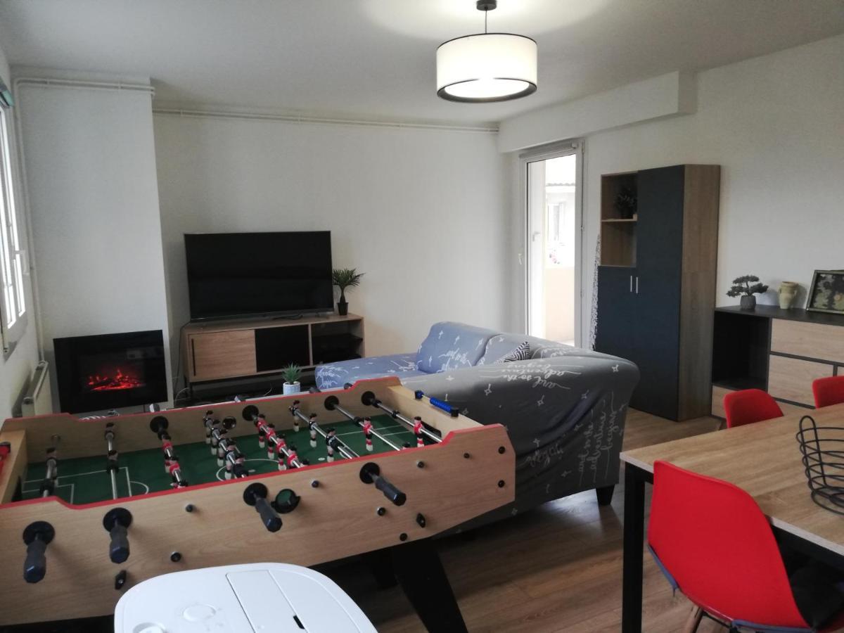 Grand T3 Avec Clim, Parking Et Terrasse Privative - Agen公寓 外观 照片