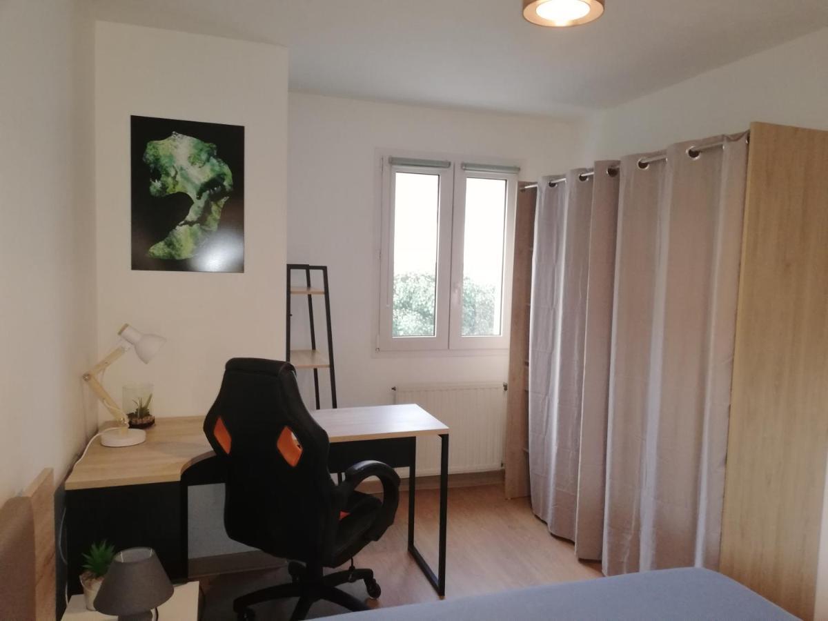 Grand T3 Avec Clim, Parking Et Terrasse Privative - Agen公寓 外观 照片
